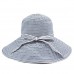  Straw Hat Bow Decoration Foldable Wide Brim Floppy Caps Beach Sun Hat K9P3  eb-33415758
